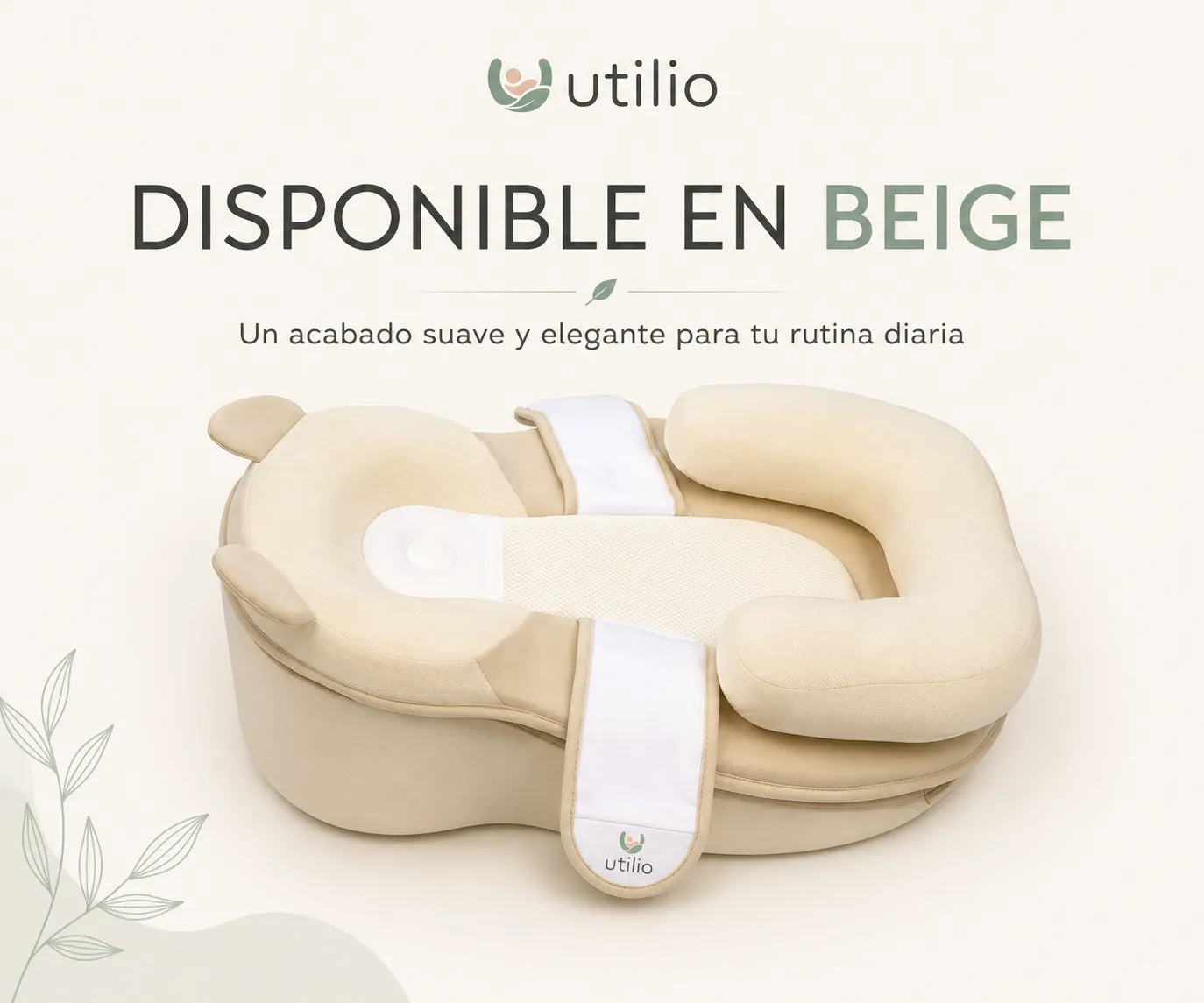Útilio Cojín de Apoyo Inclinado para Bebés